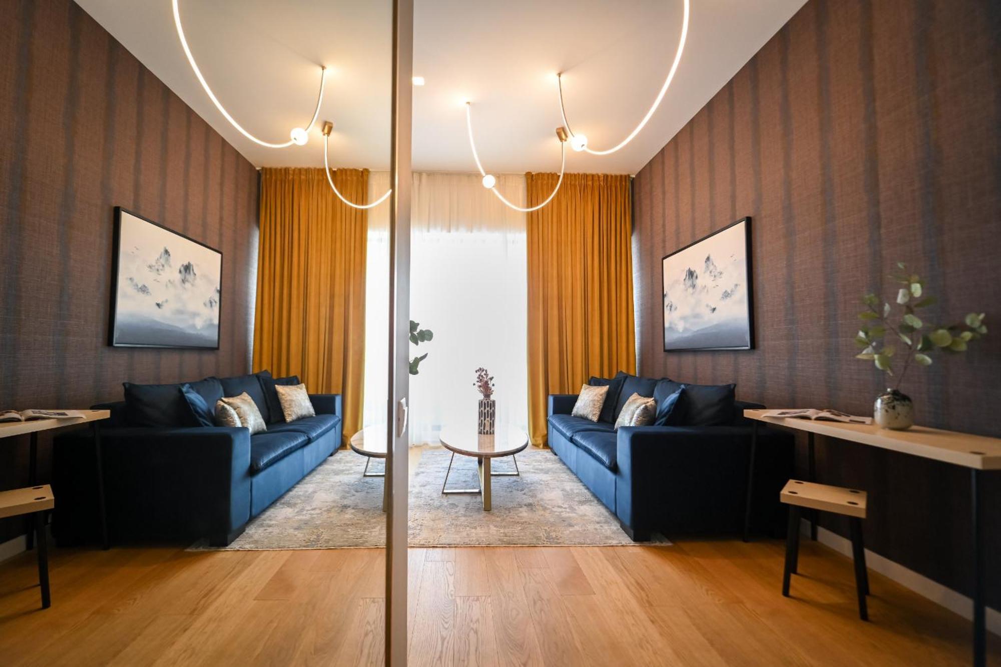 One Verdi Park Exclusive Apartments - Panoramic View & Private Parking Boekarest Kamer foto